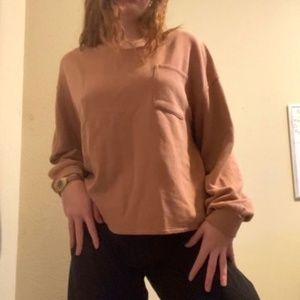 Lauren Conrad pink/beige sweater